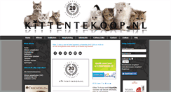 Desktop Screenshot of kittentekoop.nl